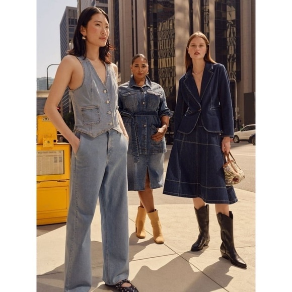 Madden NYC Women's Embroidered Tall Western Boots Stacked Block Heel Size 6 NWT - Picture 6 of 10